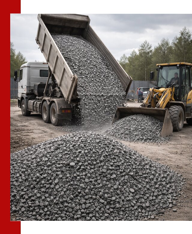 Доставка и продажа щебня гранитного в Бугуруслане