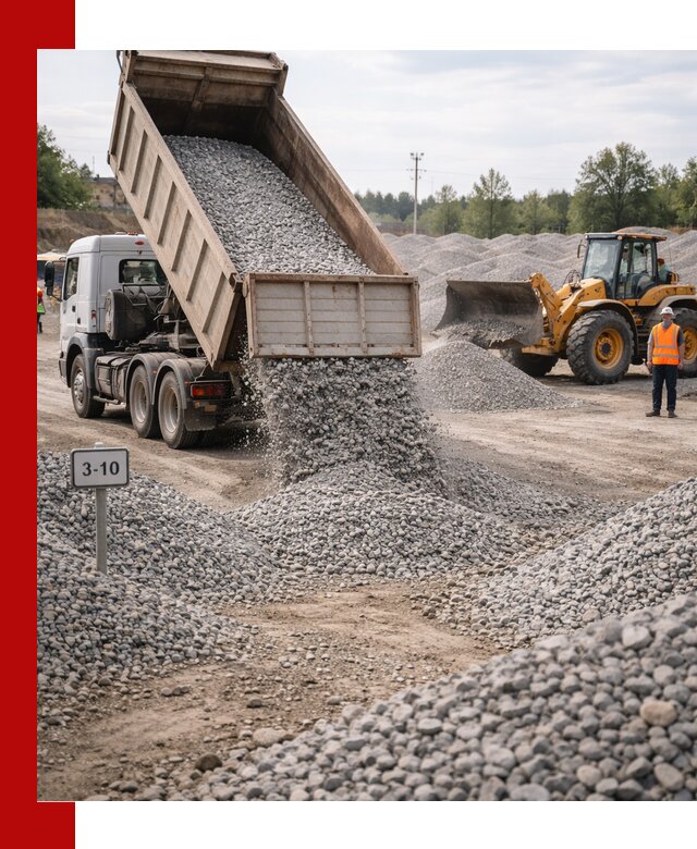 Гранитный щебень фракции 3–10: доставка и продажа в Бугуруслане