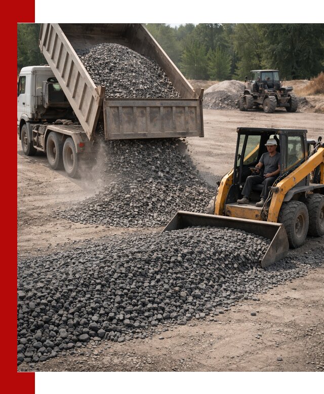 Гранитный щебень фракция 40-70 с доставкой в Бугуруслане