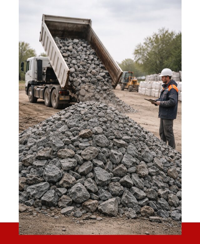 Гранитный щебень фракция 100-200 в Бугуруслане от 4280 р. ПРОНЕРУДБгр