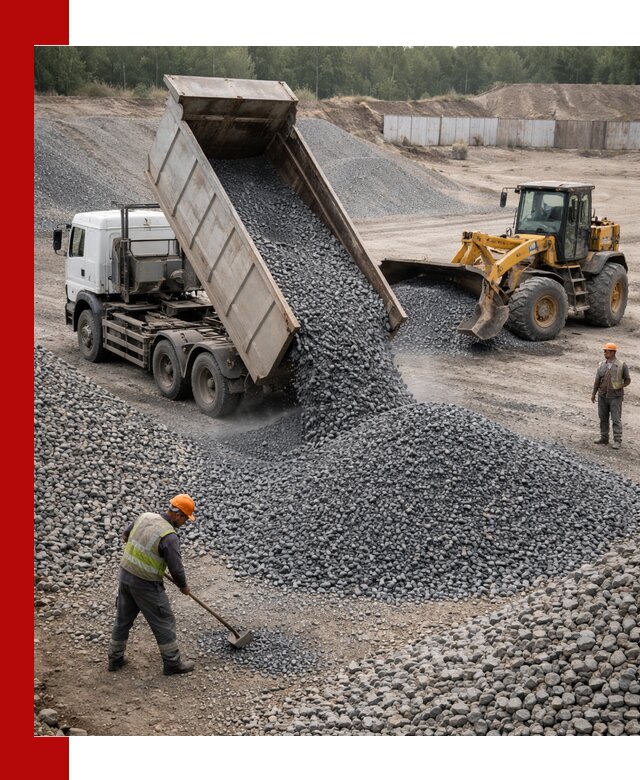 Щебень габбро-диабаз фр. 5-20 с доставкой в Бугуруслане