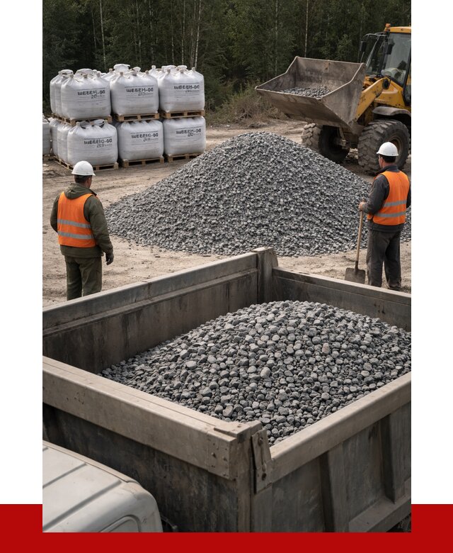 Щебень габбро диабаз 20-40 в Бугуруслане от 3465 руб. | ПРОНЕРУДБгр