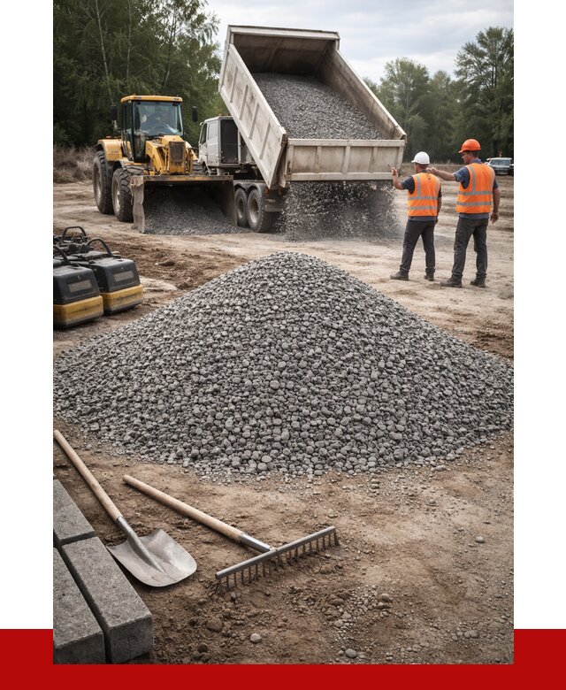 Гравийный щебень купить в Бугуруслане от 2242 р. ПРОНЕРУДБгр