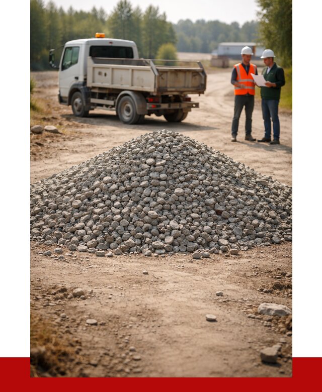 Гравийный щебень фракция 20-40 в Бугуруслане от 1223 р. | ПРОНЕРУДБгр