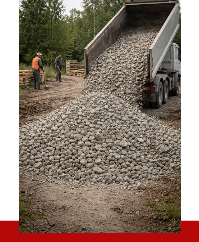 гравийный щебень фракция 70-120 в Бугуруслане от 2497 р. ПРОНЕРУДБгр