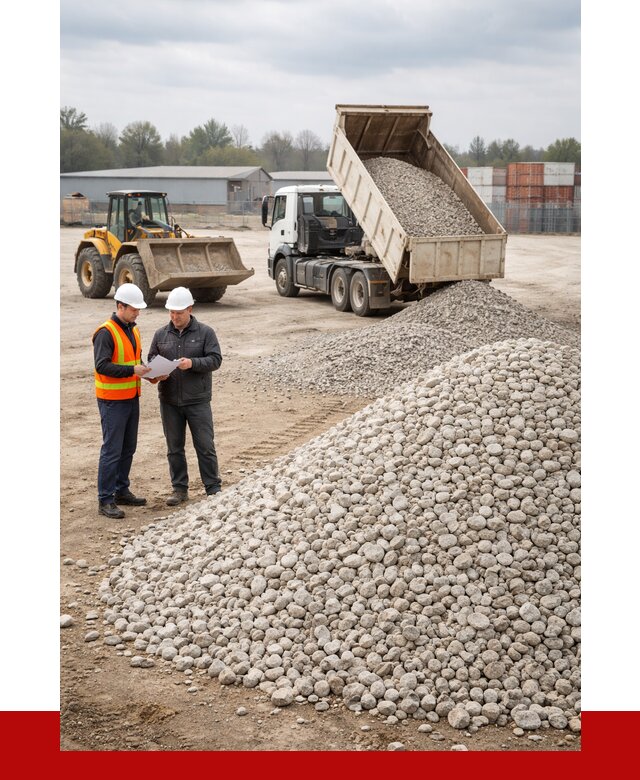 Известняковый щебень в Бугуруслане от 1427 р. доставка | ПРОНЕРУДБгр