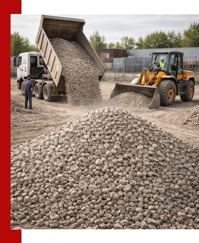 Доломитовый щебень фракции 20–41 с доставкой в Бугуруслане