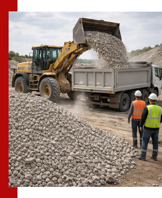 Доломитовый щебень фракция 40–71 доставка и продажа в Бугуруслане