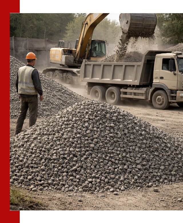 Шлаковый щебень фракция 5-20 с доставкой в Бугуруслане