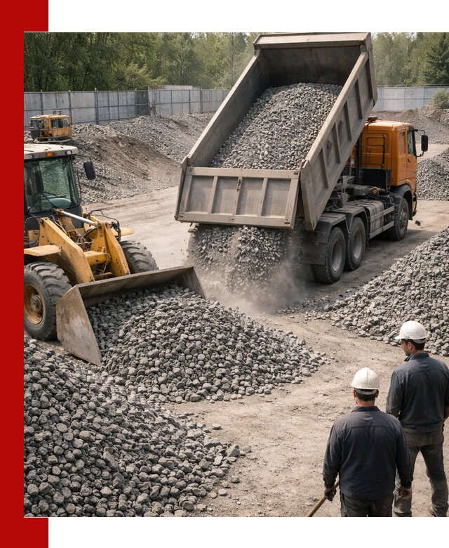Шлаковый щебень фракция 20-40 доставка и продажа в Бугуруслане