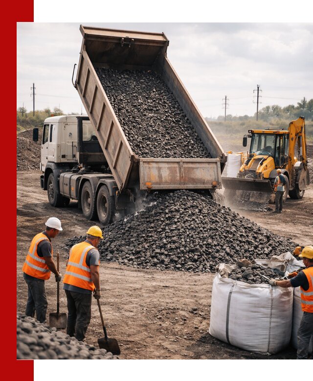 Шлаковый щебень фракция 40-70 с доставкой в Бугуруслане