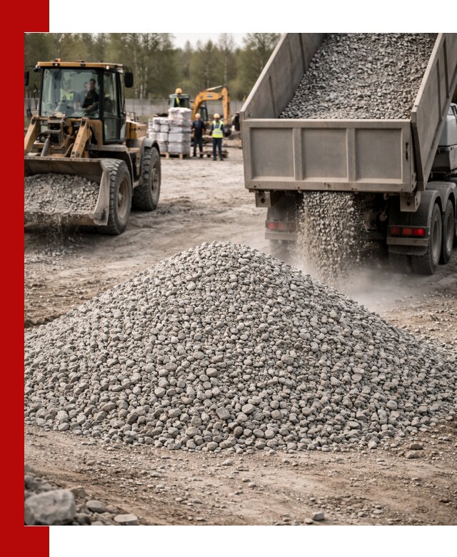 Вторичный щебень фракции 5-20 в Бугуруслане — доставка и продажа крупнотоннажно