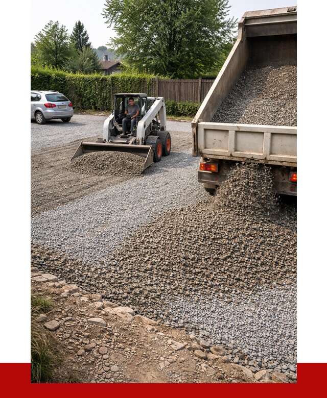 Щебень для парковки в Бугуруслане с доставкой от 1223 р.| ПРОНЕРУДБгр