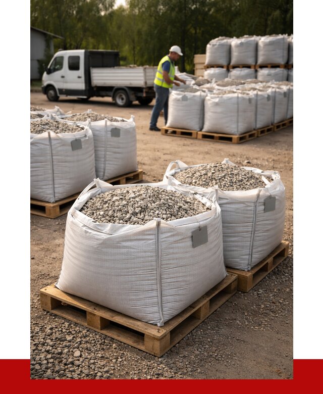 Щебень в мешках с доставкой в Бугуруслане от 4280 р. | ПРОНЕРУДБгр