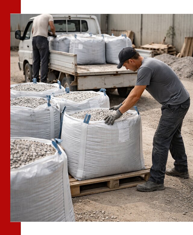 Доставка щебня в мешках по выгодным ценам в Бугуруслане