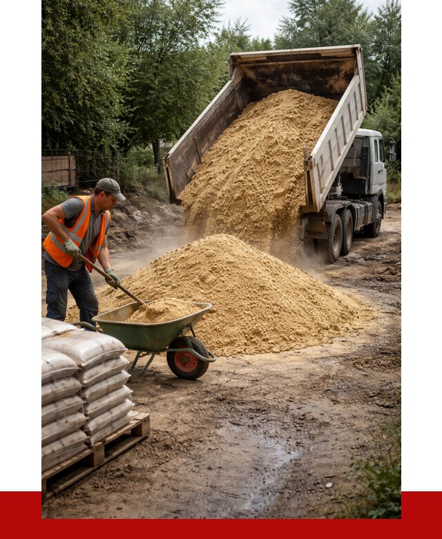 Купить песок с доставкой в Бугуруслане от 1834 р. | ПРОНЕРУДБгр