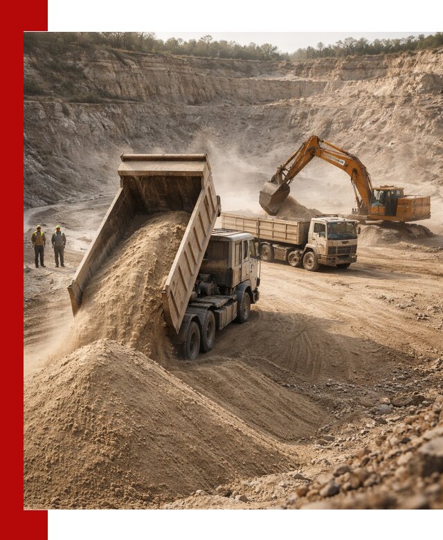 Карьерный песок навалом с доставкой в Бугуруслане