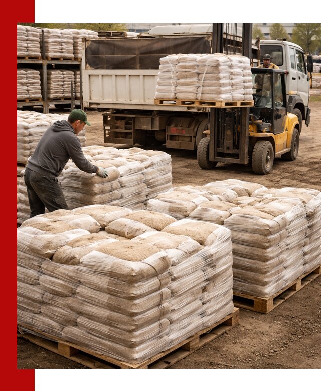 Карьерный песок в мешках с доставкой в Бугуруслане