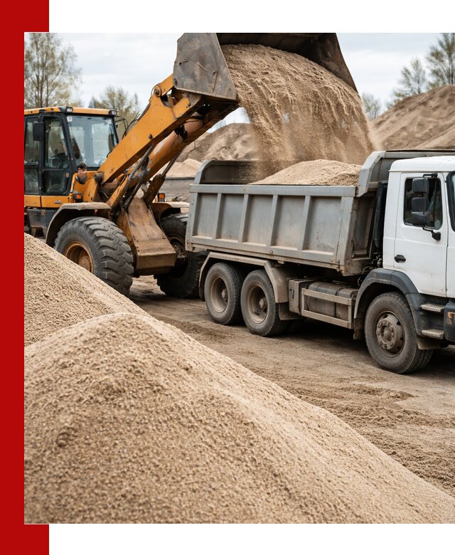 Доставка сеяного песка в Бугуруслане оптом и в розницу