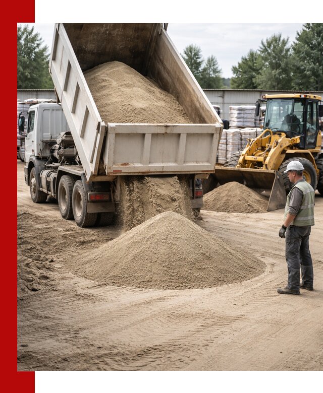 Поставка и доставка песка для бетона в Бугуруслане
