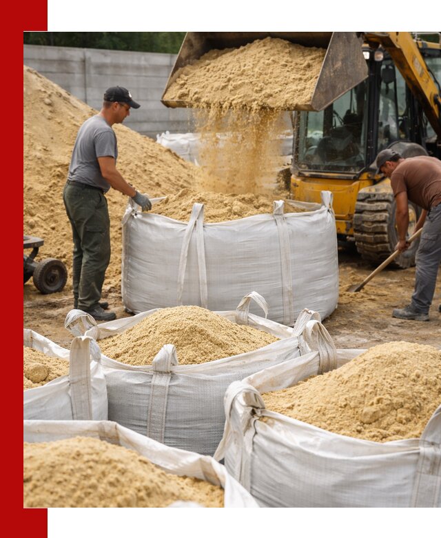 Поставка качественного песка для кладки в Бугуруслане