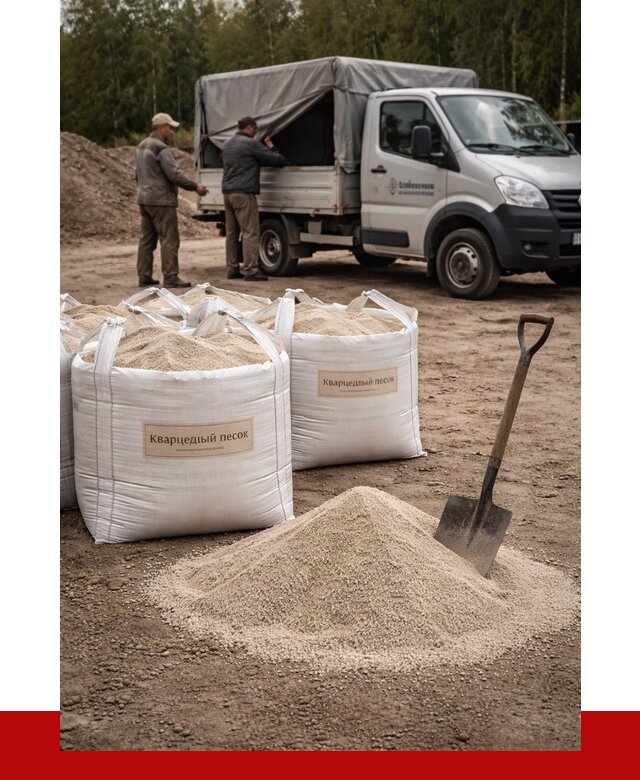Кварцевый песок для пескоструя в Бугуруслане от 4586 р. | ПРОНЕРУДБгр