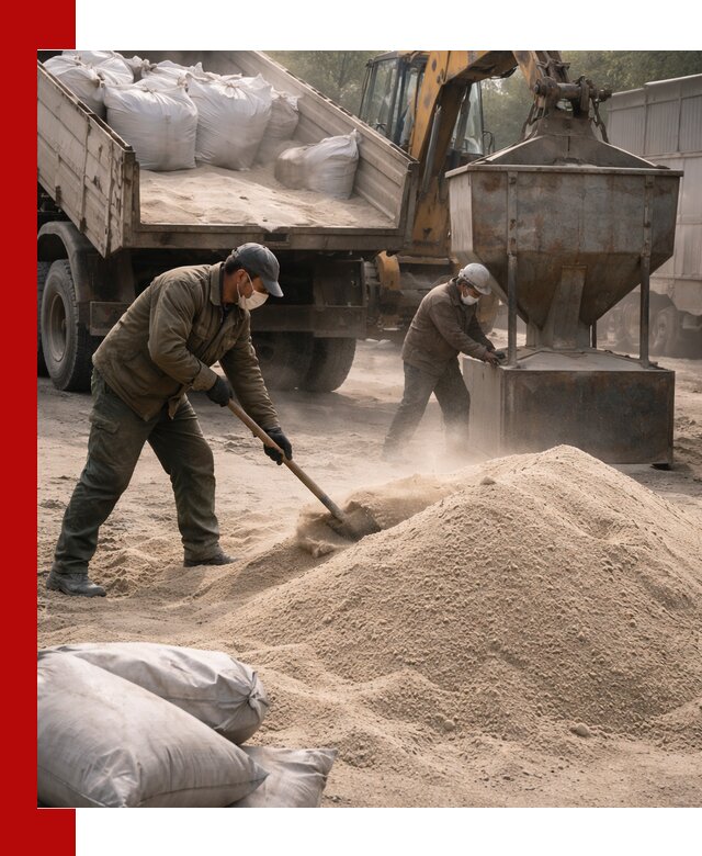 Кварцевый песок для пескоструя в Бугуруслане — доставка и качество