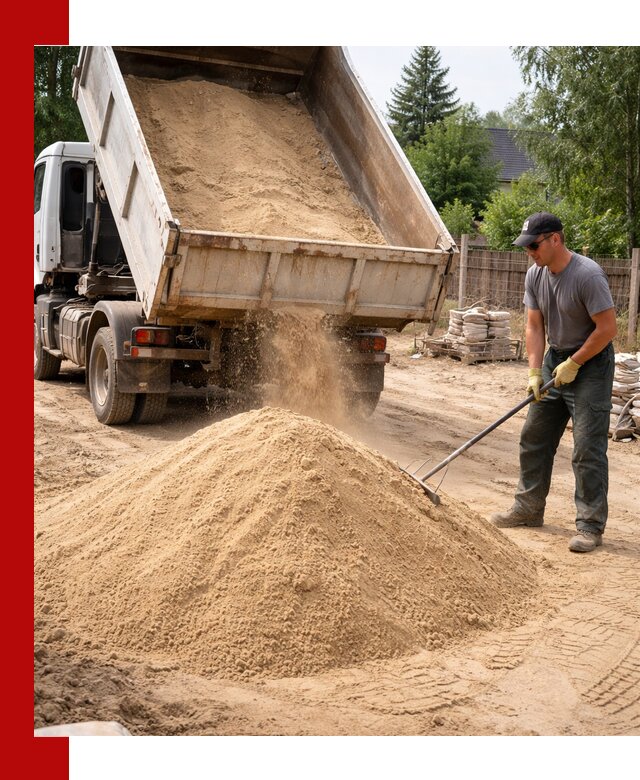 Доставка сухого песка самосвалами в Бугуруслане