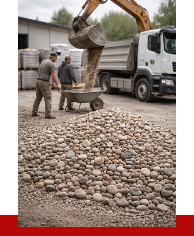 Галька декоративная в Бугуруслане от 3261 р. за куб | ПРОНЕРУДБгр