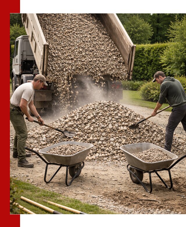 Доставка и продажа декоративной гальки в Бугуруслане