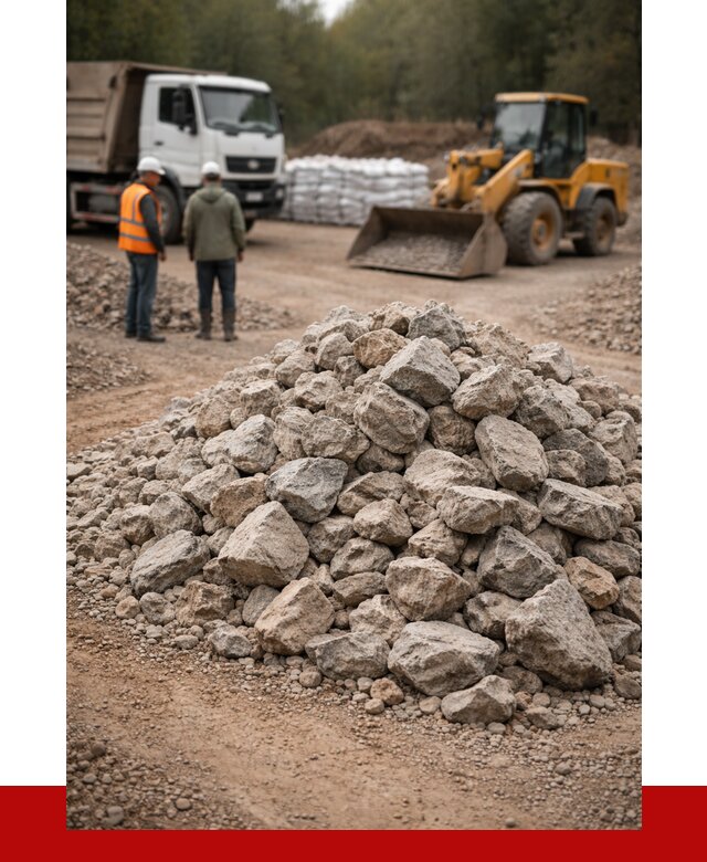 Купить бутовый камень с доставкой в Бугуруслане от 2344 р. | ПРОНЕРУДБгр