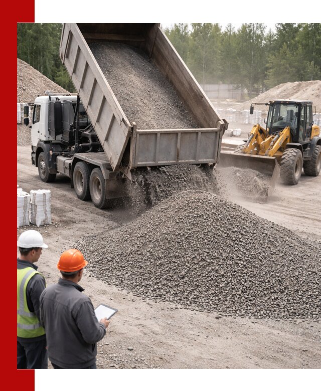 Доставка и продажа гранитного отсева 0-10 в Бугуруслане