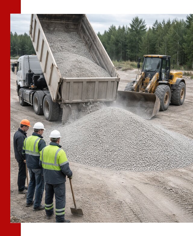 Известняковый отсев 0-5 доставка в Бугуруслане быстро и выгодно