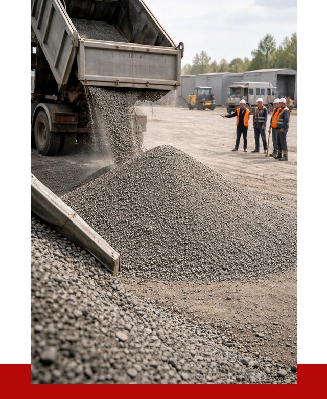 Гравийный отсев 0-5 в Бугуруслане от 1223 р. с доставкой | ПРОНЕРУДБгр