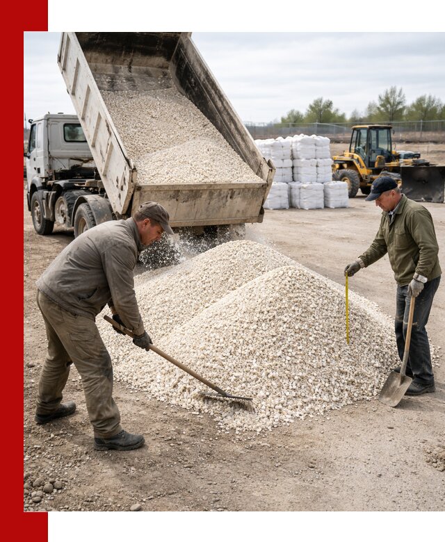 Мраморная крошка с доставкой и разгрузкой в Бугуруслане