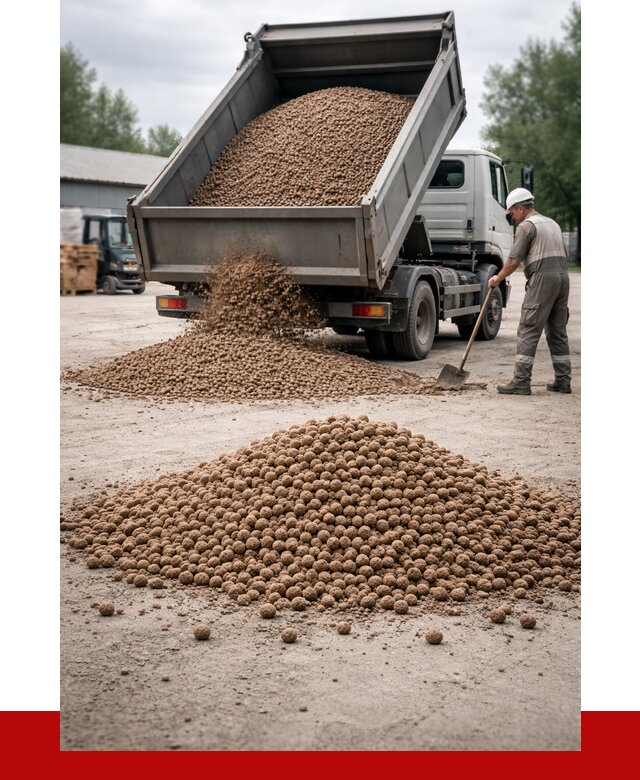 Керамзит с доставкой в Бугуруслане от 4280 р. за м3 | ПРОНЕРУДБгр