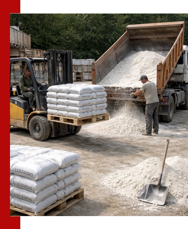 Доставка строительной извести оптом и в розницу в Бугуруслане