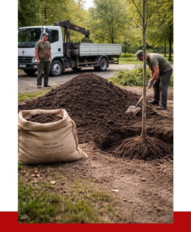 Грунт для посадки деревьев в Бугуруслане от 1223 р. | ПРОНЕРУДБгр