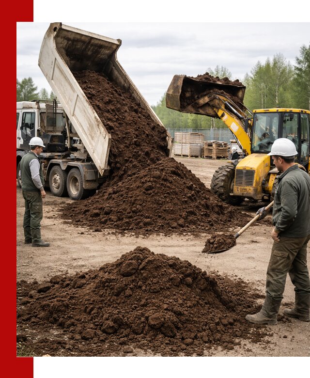 Доставка торфа оптом и в мешках в Бугуруслане
