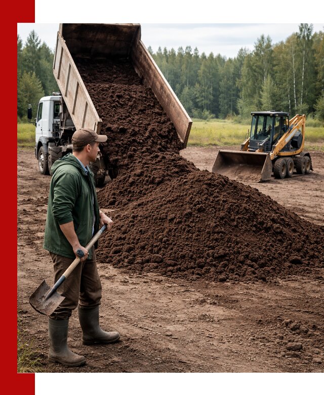 Купить верховой торф с доставкой в Бугуруслане для садоводства и растений