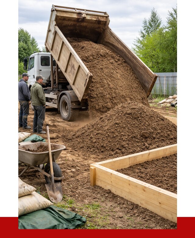 Торфо песчаная смесь в Бугуруслане с доставкой от 1885 р. | ПРОНЕРУДБгр