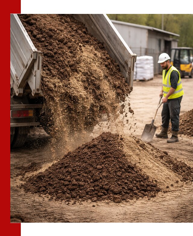 Доставка торфо-песчаной смеси в Бугуруслане для строительства и озеленения