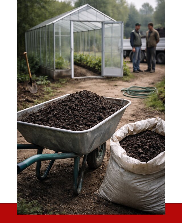 Чернозем для теплицы в Бугуруслане с доставкой от 1529 р. | ПРОНЕРУДБгр