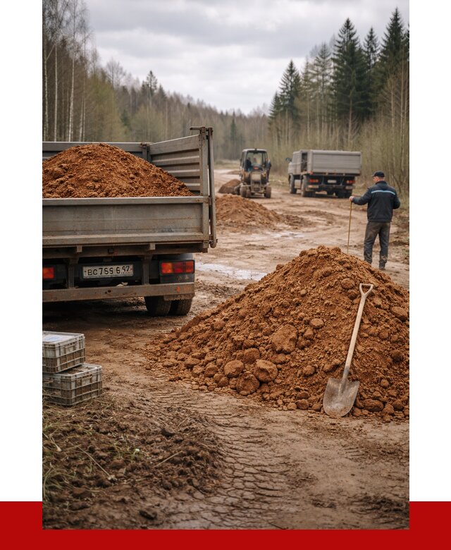 Глина и суглинки в Бугуруслане от 4586 р. за куб | ПРОНЕРУДБгр