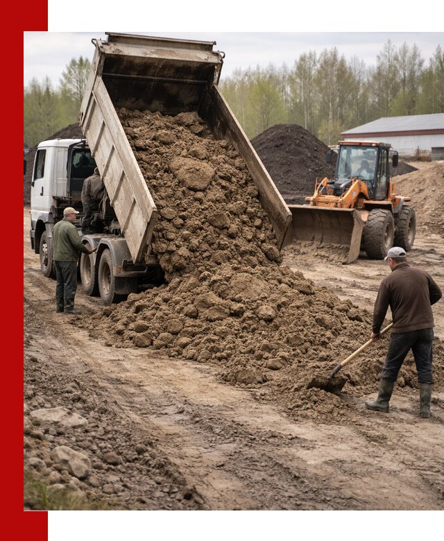 Доставка глин и суглинков в Бугуруслане оптом и вкрай