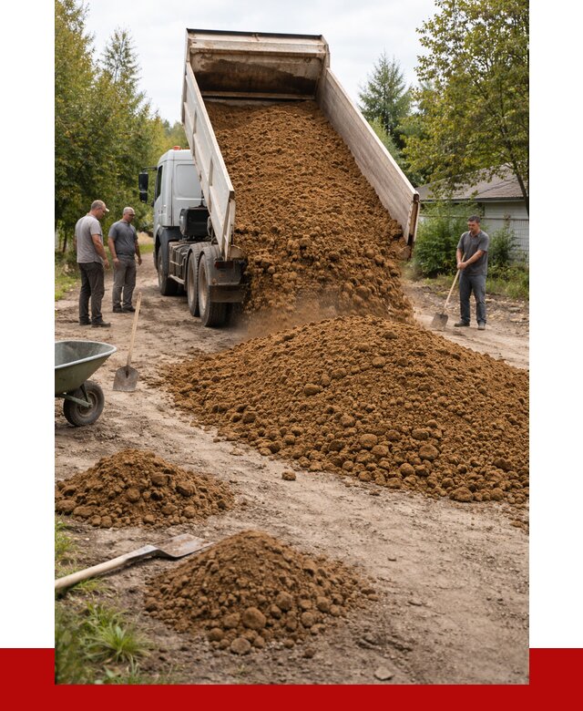 Купить суглинок с доставкой в Бугуруслане от 2548 р. за куб | ПРОНЕРУДБгр