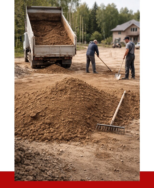 Суглинок для планировки в Бугуруслане с доставкой от 4280 р. | ПРОНЕРУДБгр
