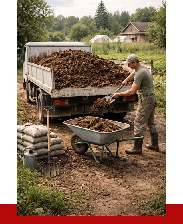 Купить коровий навоз с доставкой в Бугуруслане от 1834 р. | ПРОНЕРУДБгр