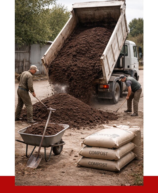 Купить компост в Бугуруслане от 4280 р. за куб с доставкой | ПРОНЕРУДБгр