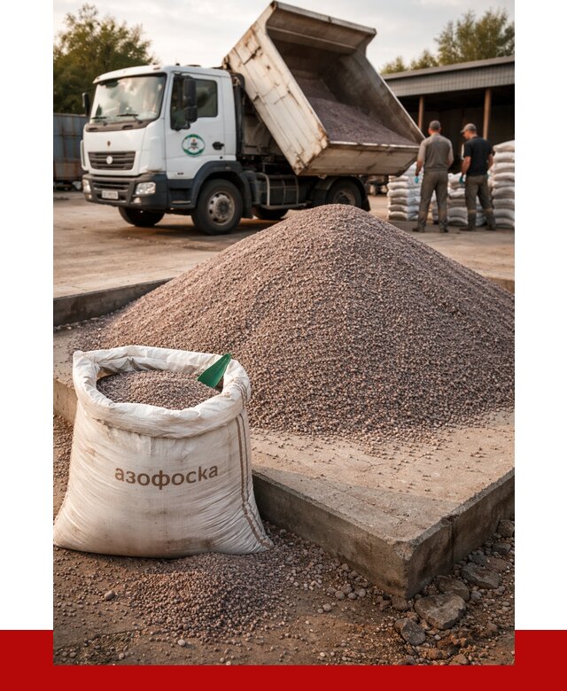 Купить азофоска в Бугуруслане с доставкой от 1223 р. за куб | ПРОНЕРУДБгр